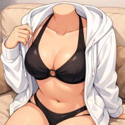 sexy headless anime girl Meme Template