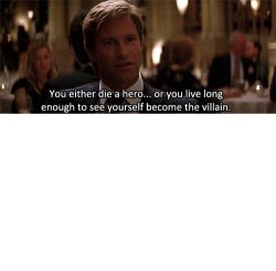 Who is Harvey telling of become the villain? Meme Template
