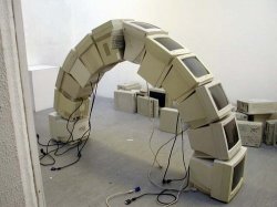 Monitor arch Meme Template