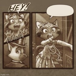 Lackadaisy You Have Money Meme Template