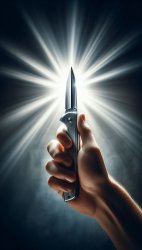 Thank the knife Meme Template