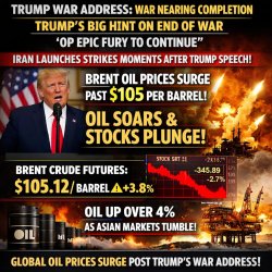 TRUMP WAR ADDRESS Meme Template