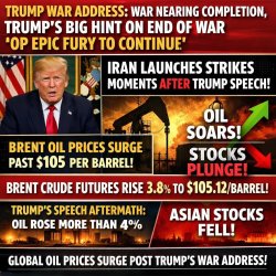 TRUMP WAR ADDRESS Meme Template