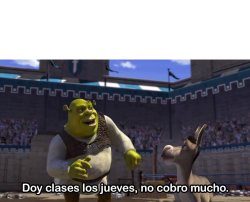 Shrek clases Meme Template