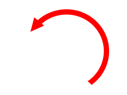 very curved arrow Meme Template