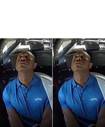 First time vs 1000 time Meme Template