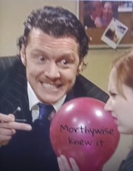 Morthywise balloon Meme Template