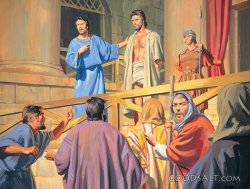 trial of jesus Meme Template