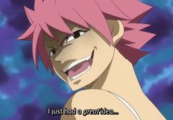 Smug Natsu Meme Template