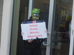 Jesus Ends White Abortions Meme Template