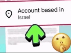 account based in israel Meme Template