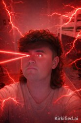 Mullet Kirk electric Meme Template