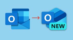 Old Outlook, New Outlook Meme Template