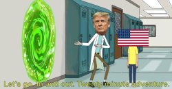 Trumps 20 minute adventure Meme Template
