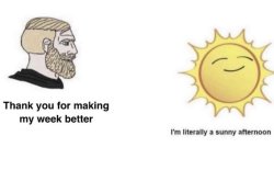 sunny day Meme Template