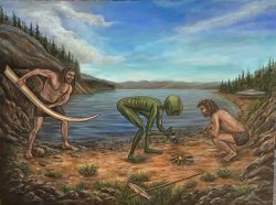 Alien probe Meme Template