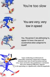 Increasingly worse sonic Meme Template