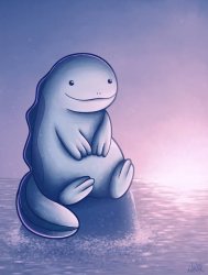 Quagsire Contemplates Meme Template