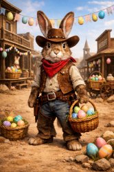 happy western Meme Template