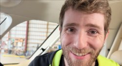 Linus Plane Jumpscare Meme Template