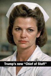 Nurse Ratched's Cold Stare Meme Template