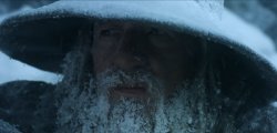 Lord of the Rings - Gandalf in a Snowstorm Meme Template