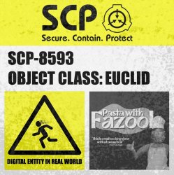 SCP-8593 Label Meme Template