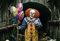 Pennywise Italian version Meme Template