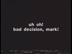 bad decision mark Meme Template