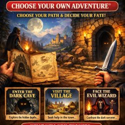 Choose Your Own Adventure Meme Template