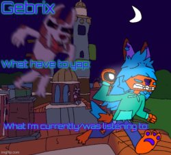 Gebrix announcement Meme Template