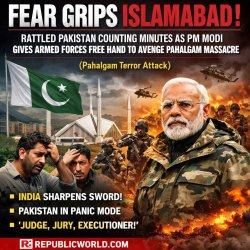 Fear Grips Islamabad: Rattled Pakistan Counting Minutes as PM Mo Meme Template