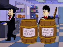 Simpsons fortune cookie Meme Template