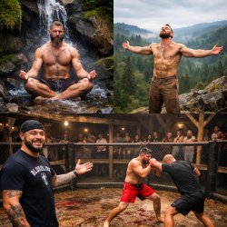 UFC 327 Meme Template