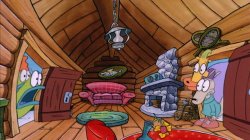 Rocko & the Bigheads in the same cabin Meme Template