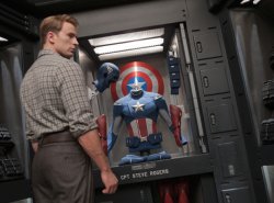 Captain America unsuited Meme Template