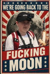 Back to the moon Meme Template