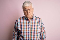 Angry Old White Man Meme Template
