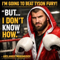 Boxing, Makhmudov vows to beat Tyson Fury, but 'I don't know how Meme Template