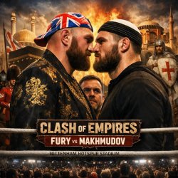 East versus west, clash of empires, Boxing, religion, spiritual, Meme Template