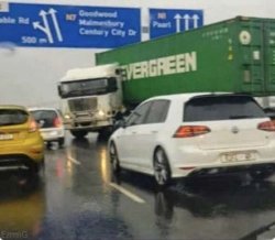 Insulted Truck Meme Template