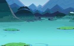 Big Green Water Pond Meme Template