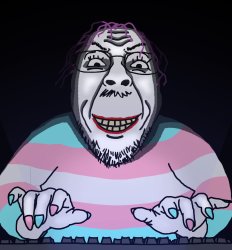 Troonjak typing Meme Template