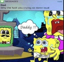DADDY!!! Meme Template