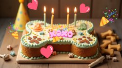 Dog bone cake Meme Template