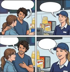 popcorn Meme Template