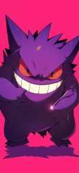 Gengar smile Meme Template
