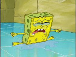 Sad sponge Meme Template