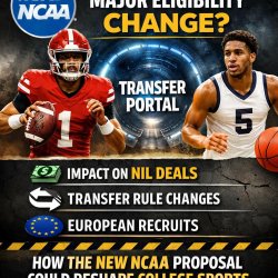 NCAA weighs major eligibility change that could reshape college Meme Template