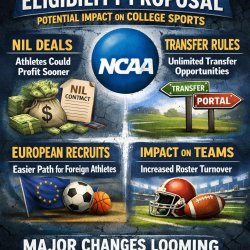 NCAA weighs major eligibility change that could reshape college Meme Template